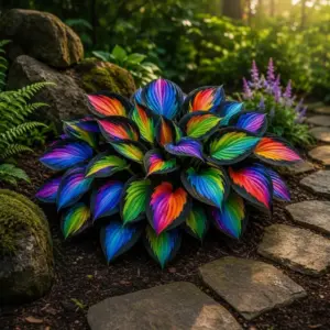 Hosta Bare Roots (3 Pack) - Shade Perennial Garden Plants, Heart-Shaped Leaves - Image 1